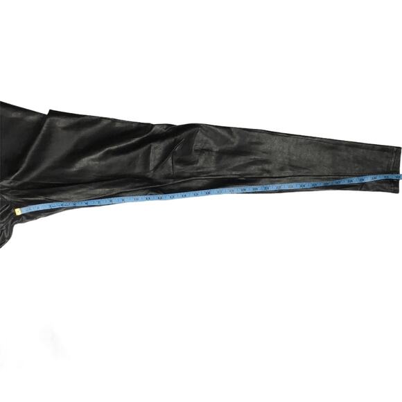 Aritzia Wilfred Free Daria Faux Leather Leggings Womens S Blogger Favorite Pants - Picture 6 of 10